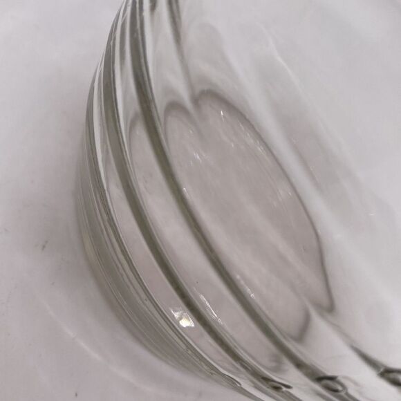 Vintage Jar Anchor Hocking Glass Measuring Container w Red Lid - Picture 6 of 12